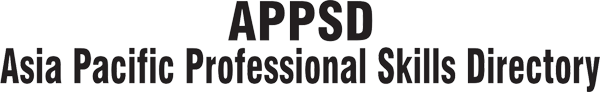 Asia Pacific Professional Skills Directory (APPSD) Header Banner Logo